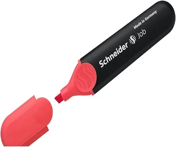 سعر ومواصفات قلم تحديد جوب 1502 من شنايدر، أحمر (B00SND4ZW0) على Amazon EG
