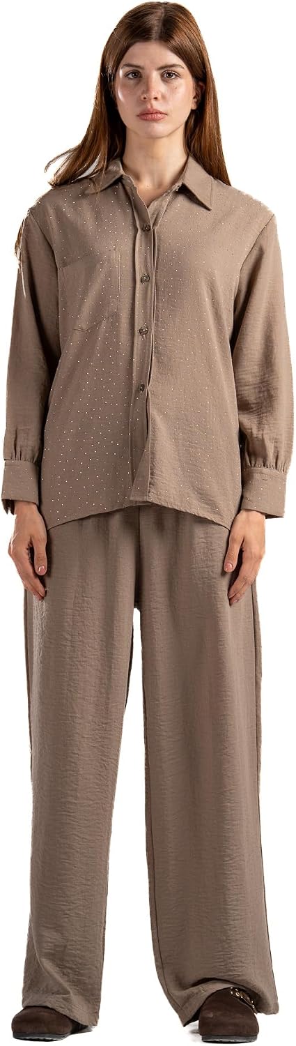 سعر ومواصفات ايه اس تي كيه ASTK Womens Linen Diamond Modern (pack of 1) (B0GPQP28X8) على Amazon EG
