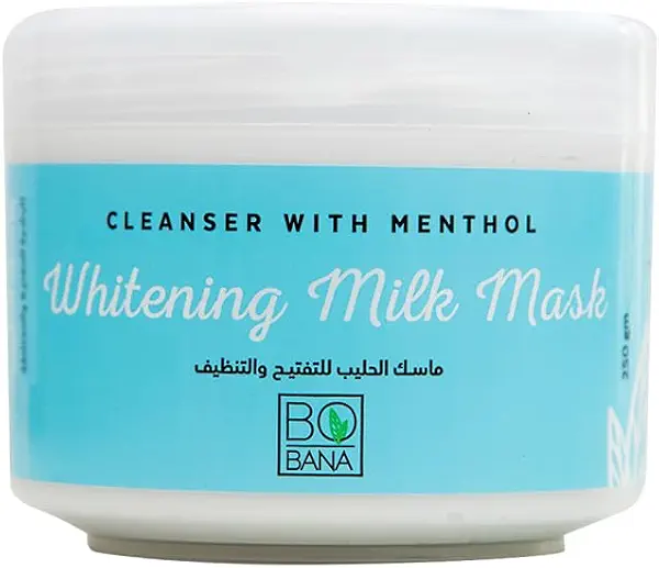 سعر ومواصفات قناع حليب للتبييض مع المنثول من بوبانا - 250 جم (B0114E0CJ4) على Amazon EG
