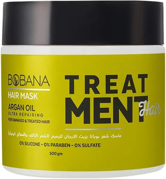 سعر ومواصفات قناع شعر بزيت الارجان من بوبانا، 500 جرام (B0114EBOKK) على Amazon EG