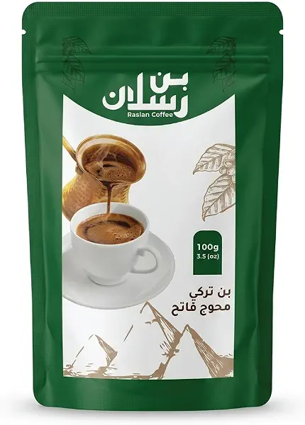 سعر ومواصفات قهوة بن تركي محوج فاتح من بن رسلان، 100 جم (B0FV4P4CY4) على Amazon EG