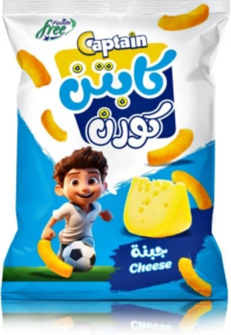 سعر ومواصفات كابتن مقرمشات ذرة بنكهة الجبن 12 × 28-38 جرام (B0HFSJZC9V) على Amazon EG