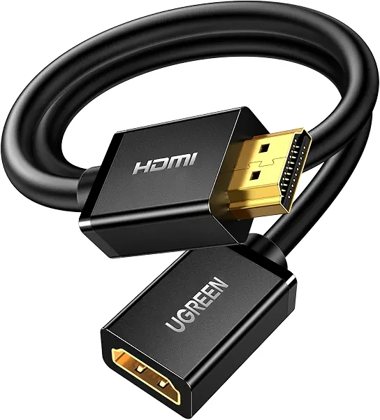 سعر ومواصفات كابل HDMI من يوجرين بطول 1 متر متوافق مع PS5 وPS4 وPS3 وإكس بوكس ونينتندو سويتش وروكو وكروم كاست وبلو-راي بلاير وPC وHDTV (B00B2HOKKQ) على Amazon EG