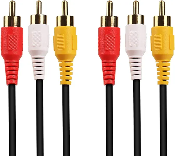 سعر ومواصفات كابل RCA ذكر إلى ذكر من ستراتج - 1.2 متر، كابل صوت/فيديو/ستيريو (أسود) (B0DK79LJBS) على Amazon EG