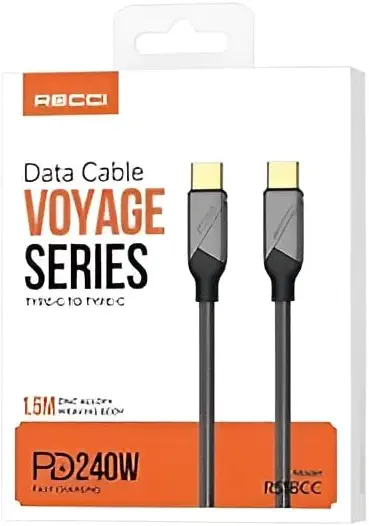 سعر ومواصفات كابل شحن USB-C إلى من Next Store سريع بقدرة 240 واط طوله 1.5 متر مضفر متوافق مع جميع الأجهزة الإلكترونية الحديثة. (B0DLCDS4NP) على Amazon EG