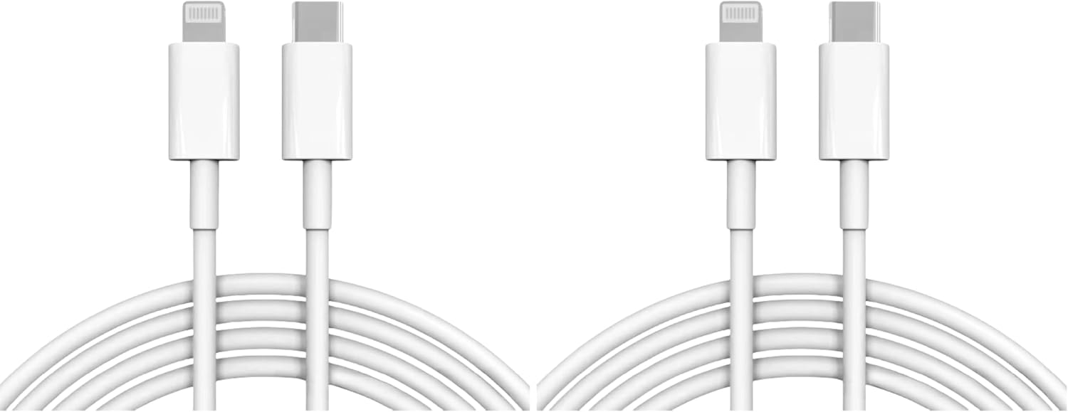 سعر ومواصفات كابل USB C/لايتنينج من جينيريك (عبوة من قطعتين) (B0HLDY6JJN) على Amazon EG