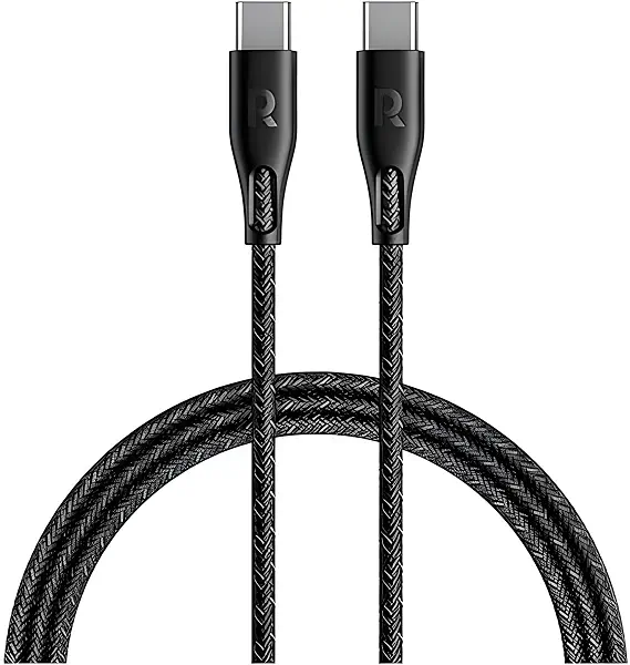 سعر ومواصفات كابل شحن USB C مزدوج من Next Store، أسود، شحن سريع، سلك بيانات مضفر متين، النوع USB-C إلى USB-C، توافق واسع مع هواتف وأجهزة (B0F13N1TNK) على Amazon EG