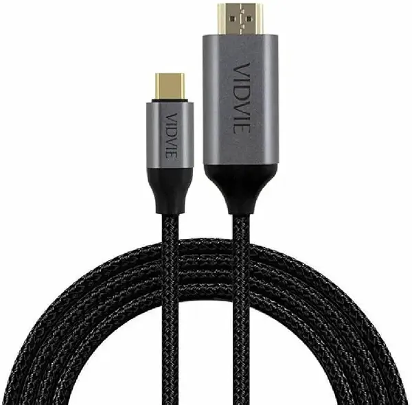 سعر ومواصفات كابل V Volt يدعم دقة 4K@60Hz، 2K@165Hz، 2K@144Hz سرعة نقل 18Gbps، مواد متينة من الألمنيوم وسلك مضفر متوافق مع الشاشات، وأجهزة الكمبيوتر للحصول على أداء استثنائي. (B0DYPKMFNT) على Amazon EG