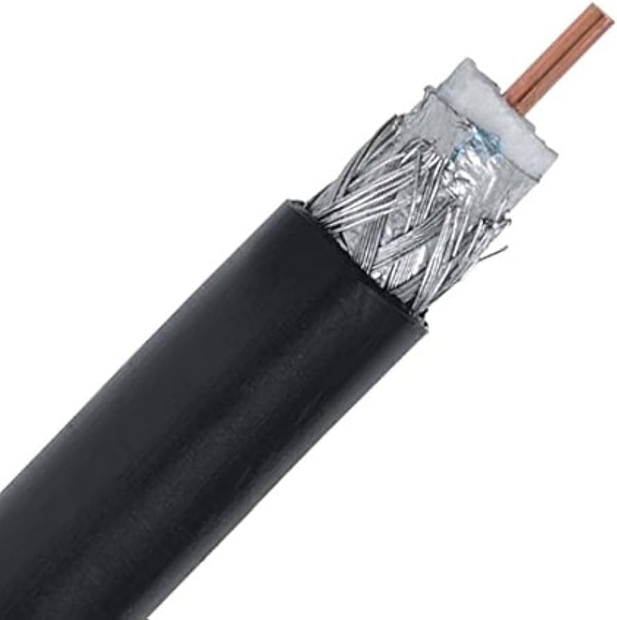 سعر ومواصفات كابل بث احترافي RG-11 SDI من وصلات، كيبل فيديو محوري 75 اوم، اسود (100 متر) (B0G3QQ3YSR) على Amazon EG