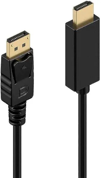 سعر ومواصفات كابل تحويل منفذ عرض الي HDMI (DC504) - بطول 1 م من 2B- لون أسود (B0CDXQPXCR) على Amazon EG