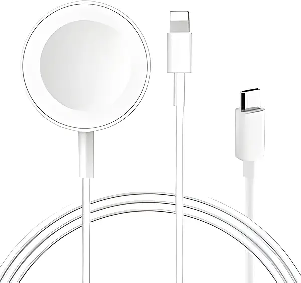سعر ومواصفات كابل شحن سريع 2 في 1 و Leghtining ,USB Type -C تصميم متين – من Next Store ومرن لنقل البيانات والشحن السريع، متوافق مع ساعة اي ووتش (B0FKN1JKSS) على Amazon EG