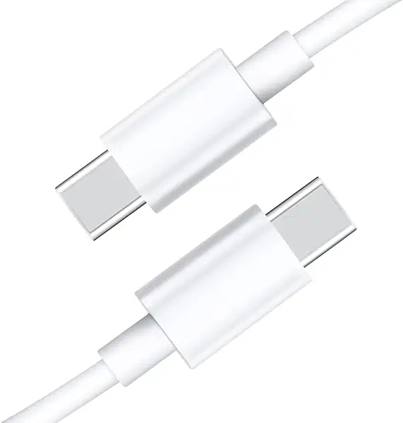 سعر ومواصفات كابل طاقة USB-C بطول 3.3 قدم [عبوة واحدة] شحن سريع الى من ابيض هاتف ذكي حاسوب لوحي محمول (B0B17Y1Z97) على Amazon EG