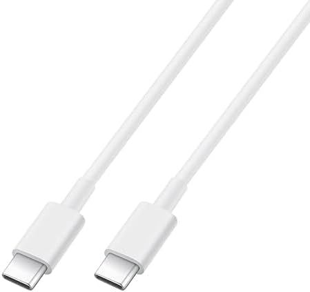 سعر ومواصفات كابل طاقة USB-C بطول 3.3 قدم [عبوة واحدة] شحن سريع من نوع C إلى نوع C ابيض هاتف ذكي حاسوب لوحي محمول (B0G4NTFFZ4) على Amazon EG