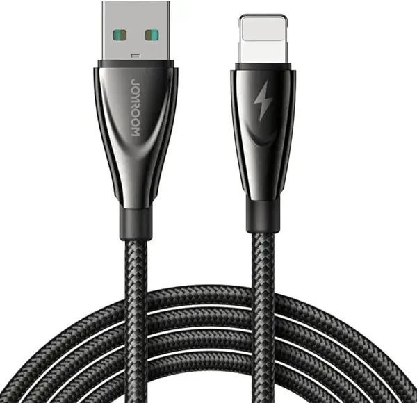 سعر ومواصفات كابل لايتنينج USB للشحن ونقل البيانات من سلسلة بيونير SA31-AL3 من جوي روم، 3 أمبير، 1.2 م - أسود (B0CNH72F3S) على Amazon EG