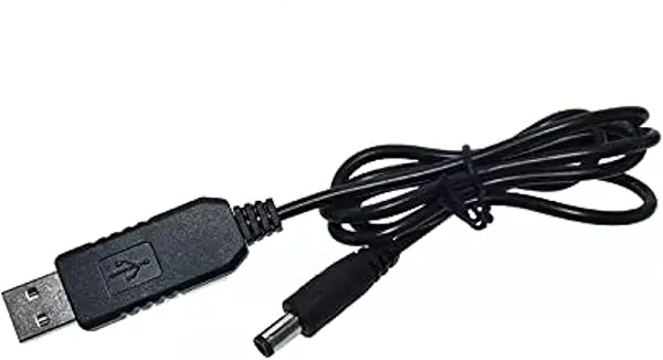 سعر ومواصفات كابل محول USB لوحدة ستيب اب بتيار مستمر 5 فولت إلى تيار مستمر 12 فولت قابس 2 × 5.5 ملم (B09QZTZ2XX) على Amazon EG