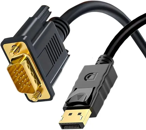 سعر ومواصفات كابل من تيكيرا بطول 1.83 متر نوع ديسبلاي بورت إلى VGA متوافق مع تلفزيون (B0CWF3FBXW) على Amazon EG