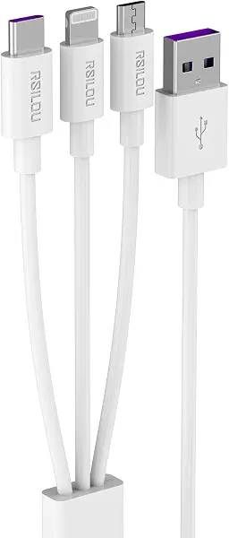 سعر ومواصفات كابل من رسيلو بطول 1.2 متر نوع USB متوافق مع هواتف ذكية وأجهزة لوحية وإكسسوارات (B0FHPKJQWD) على Amazon EG