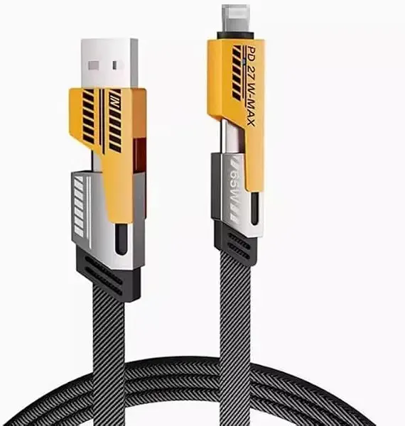 سعر ومواصفات كابل من واتس موب بطول 1 متر نوع USB متوافق مع آيباد وآيفون وأجهزة أندرويد (B0FLVHH3TX) على Amazon EG