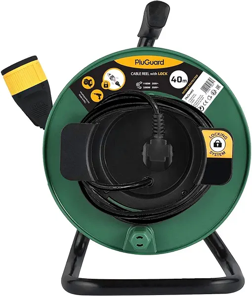 سعر ومواصفات كابل تمديد بلس جارد بطول 40 متر مزود بمخرج من باور لوك (B0966V9VVH) على Amazon EG