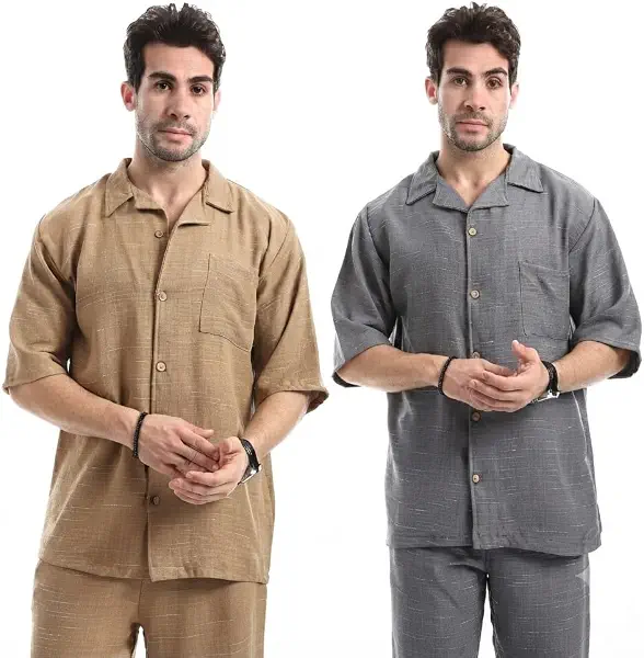 سعر ومواصفات كادي KADY Mens Bundle Of 2 Shirt Bundle Of 2 Shirt (pack of 2) (B0HDTN5VSX) على Amazon EG