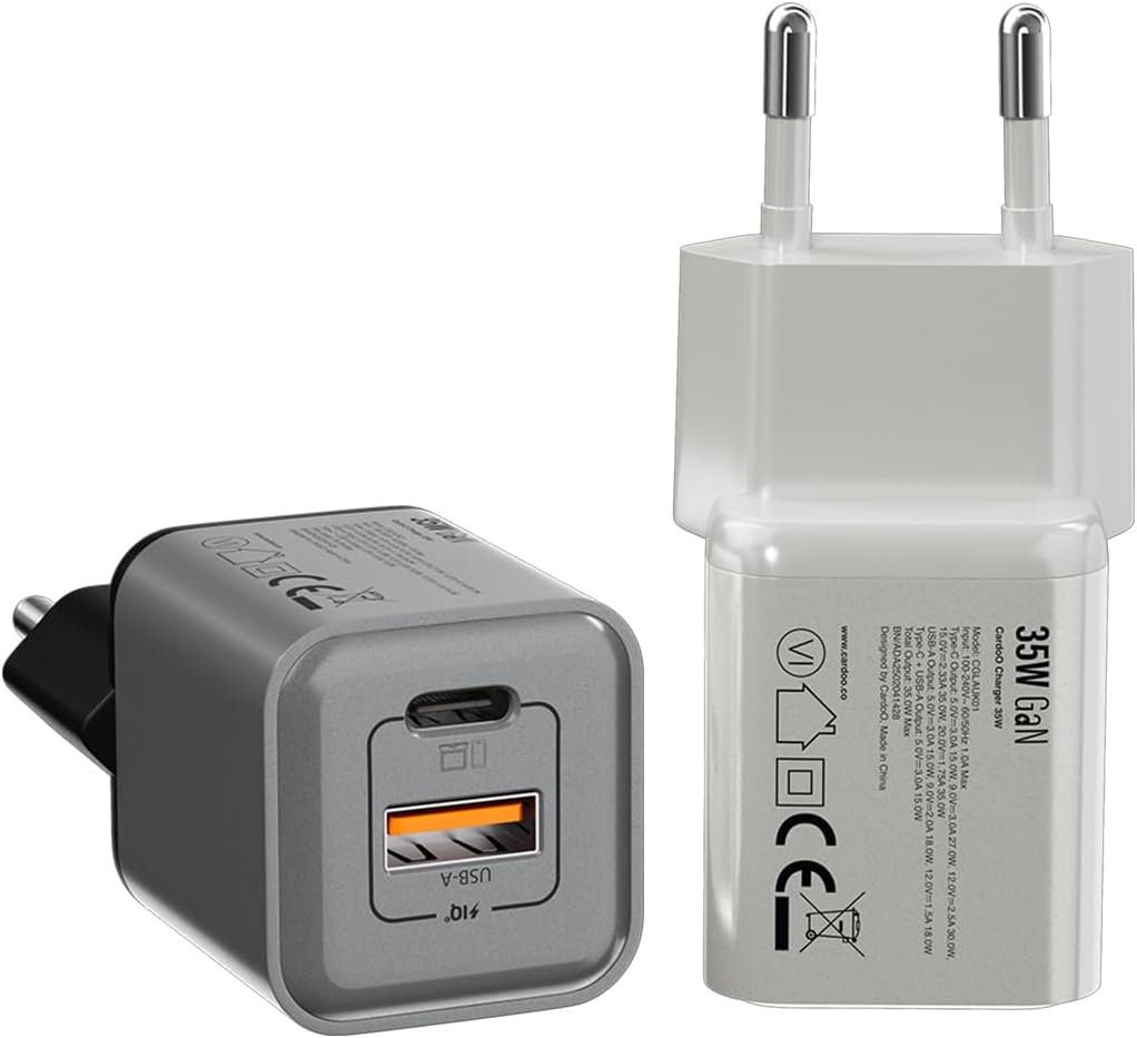 سعر ومواصفات كاردو شاحن 35 واط، ابيض (B0FMRPR7RL) على Amazon EG