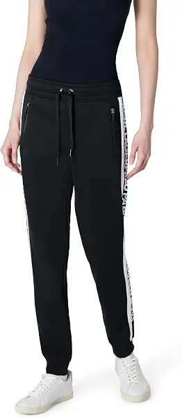 سعر ومواصفات كارل لاغرفيلد باريس Karl Lagerfeld Paris Women's Block Letter Logo Jogger (B09BBJVRV7) على Amazon EG