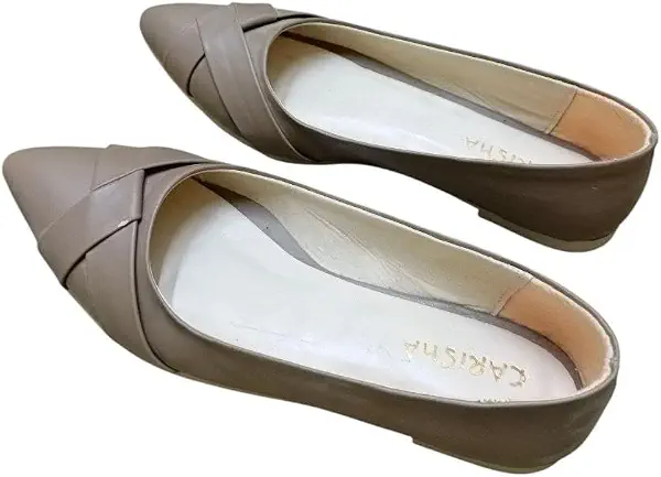 سعر ومواصفات كاريسما حذاء باليرينا مسطح مع احزمة متداخلة للنساء (B0F71RSZZZ) على Amazon EG
