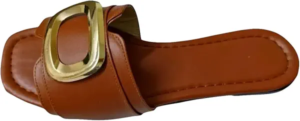 سعر ومواصفات كاريسما شبشب مسطح مريح بحزام بسيط مع زينة صندل مسطح للنساء (B0F382M4WL) على Amazon EG