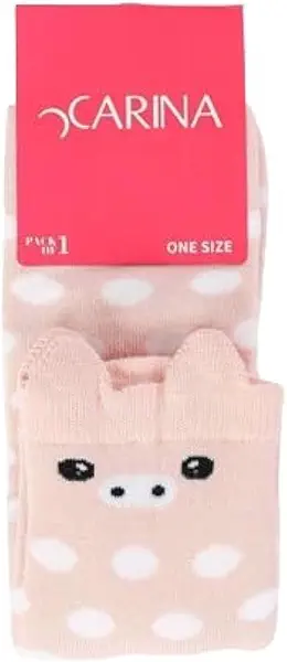 سعر ومواصفات كارينا Carina Dotted Cotton Socks for Women (B0DH4VS3MS) على Amazon EG