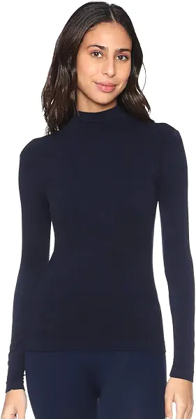 سعر ومواصفات كارينا CARINA Womens Long Sleeves High-Neck Solid Undershirt (B08Z4BB4N7) على Amazon EG