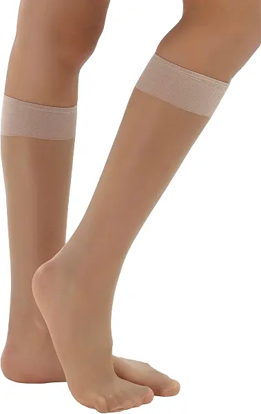 سعر ومواصفات كارينا جوارب مطاطية - طويلة للركبة للنساء (B09235BWQV) على Amazon EG