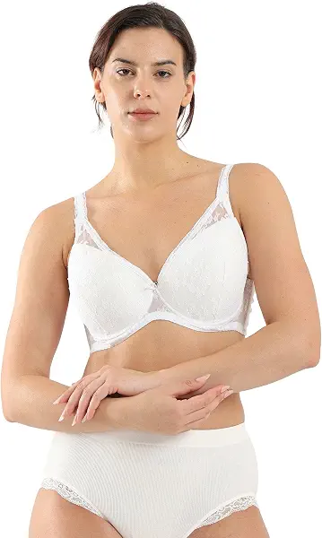 سعر ومواصفات كارينا حمالة صدر مبطنة مزينة بالدانتيل للنساء من كارينا (B0CW3F1ZPC) على Amazon EG
