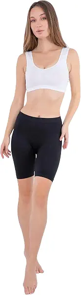 سعر ومواصفات كارينا شورت داخلي سادة للنساء من كارينا - اسود، صناعية، XXL (B071YHM449) على Amazon EG