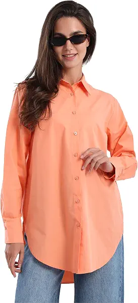 سعر ومواصفات كارينا قميص بقصة مريحة وتصميم حديث للارتداء اليومي للنساء من كارينا (B0DWLL23FF) على Amazon EG