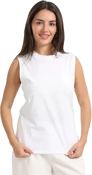 سعر ومواصفات كارينا قميص قطن بدون اكمام للنساء (B0GNN53SSZ) على Amazon EG