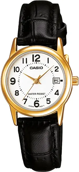 سعر ومواصفات كاسيو Casio Analog Watch: LTP-V002 Women (B00QR0PWGE) على Amazon EG