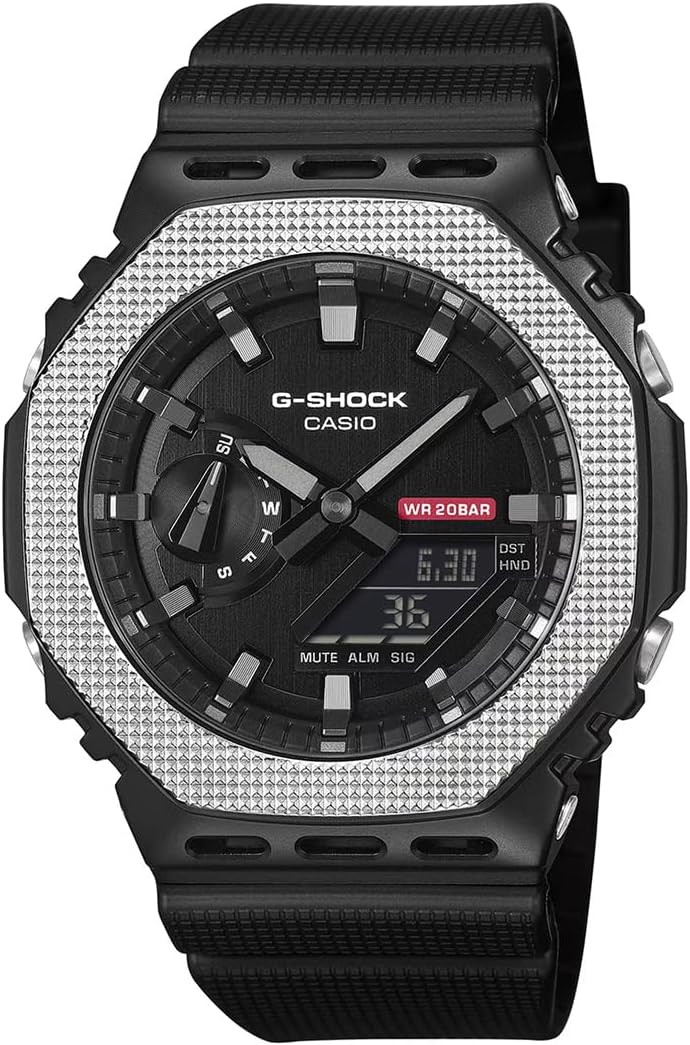 سعر ومواصفات كاسيو Casio G-Shock GM-2100BM-1ADR Analog-Digital Black Watch Men (G1762) (B0G58LJJMD) على Amazon EG