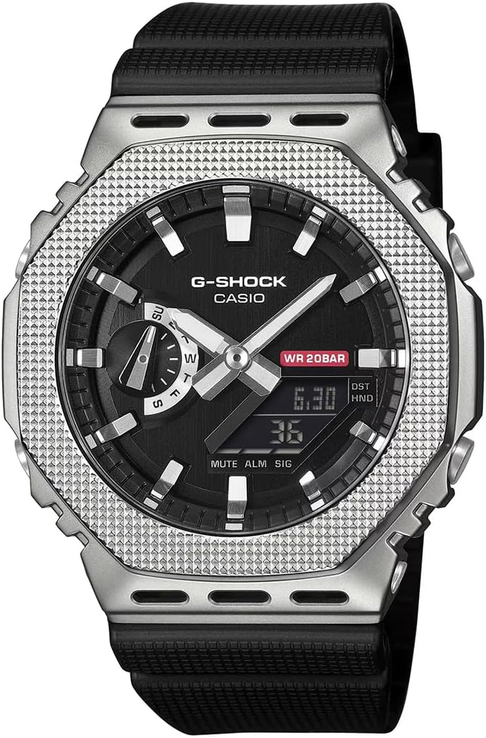 سعر ومواصفات كاسيو Casio G-Shock GM-2100M-1ADR Analog-Digital Black Watch Men (G1763) (B0G58MZPRB) على Amazon EG
