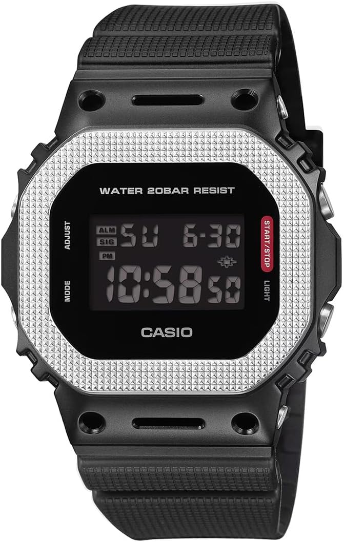 سعر ومواصفات كاسيو Casio G-Shock GM-5600BM-1DR Digital Black Watch Men (G1764) (B0G58KPSXH) على Amazon EG