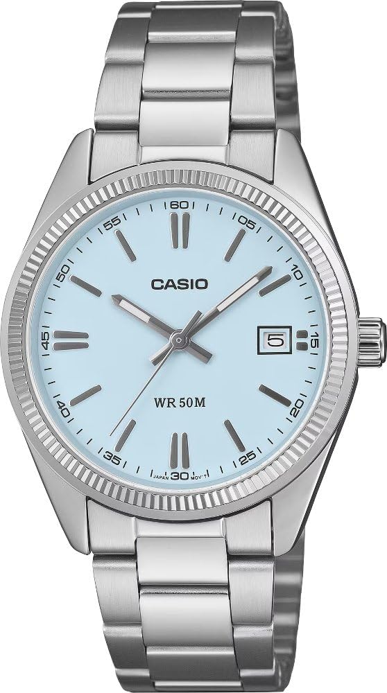 سعر ومواصفات كاسيو Casio UTP-1302PD-2A2VDF Analog Turquoise Watch Women (A2565) (B0H4LX8S2H) على Amazon EG