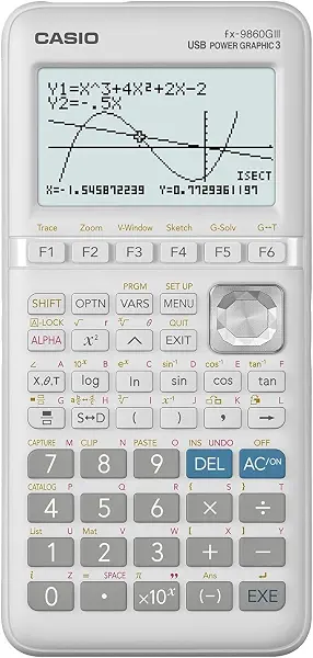 سعر ومواصفات آلات حاسبة بيانية FX-9860GIII-W-DT من كاسيو (B0CGXZ6VKM) على Amazon EG