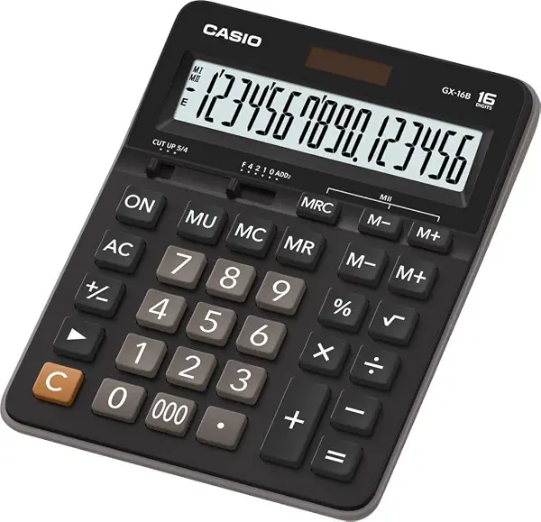 سعر ومواصفات كاسيو الة حاسبة عملية - GX-16b (B07CV9VY25) على Amazon EG