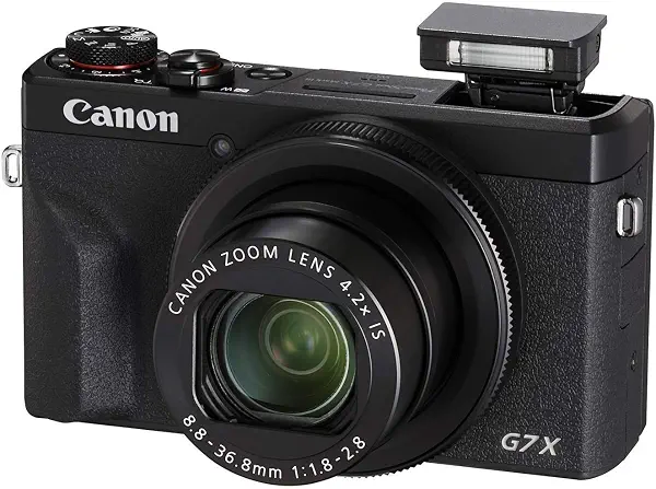 سعر ومواصفات كاميرا باور شوت للتصوير المرئي G7X مارك III بدقة 4K تدعم تصوير الفيديو العمودي بدقة 4K مع واي فاي وتقنية ان اف سي وشاشة ال سي دي تعمل باللمس قابلة للإمالة مقاس 3 بوصة، بلون أسود من كانون (B07TKNCQZL) على Amazon EG