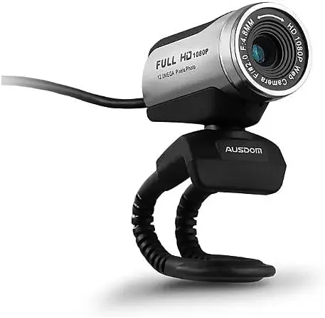 سعر ومواصفات كاميرا ويب AW615 1920x1080P FHD 12MP USB 3.0 مع ميكروفون لمكالمات الفيديو عبر الإنترنت والتسجيل، للكمبيوتر المكتبي واللابتوب سكايب نيوتورك من اوسدوم (B07BDCTTRR) على Amazon EG