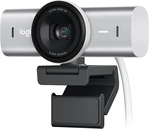 سعر ومواصفات كاميرا ويب ام اكس بريو UHD بدقة 4K من لوجيتيك، 60 إطار في الثانية بدقة 1080p، ميكروفون مزدوج بخاصية إلغاء الضوضاء، منفذ USB-C، غطاء كاميرا ويب، متوافقة مع مايكروسوفت تيمز، زووم، جوجل ميت، رمادي غامق (B0CSSVP435) على Amazon EG