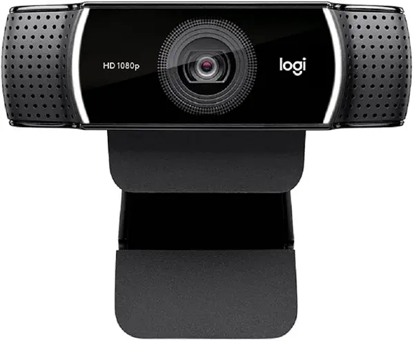 سعر ومواصفات كاميرا ويب برو للبث موديل C922 من لوجيتك، بدقة 1080 بيكسل لبث الفيديوهات HD عالية الدقة وتسجيلها 720 بمعدل 60 اطارًا في الثانية مع حامل ثلاثي، أسود (B01MTTMPKT) على Amazon EG