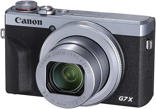 سعر ومواصفات كانون كاميرا فيديو باور شوت [G7X Mark III] كاميرا بث فيديو 4K، دعم فيديو عمودي 4K مع واي فاي وتقنية ان اف سي وشاشة LCD قابلة للامالة باللمس مقاس 3 انش، فضي (B07TMRKP5T) على Amazon EG