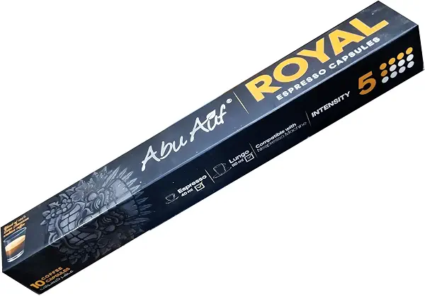سعر ومواصفات كبسولات اسبريسو من رويال، 10 كبسولات (B0DT4QJ7PX) على Amazon EG