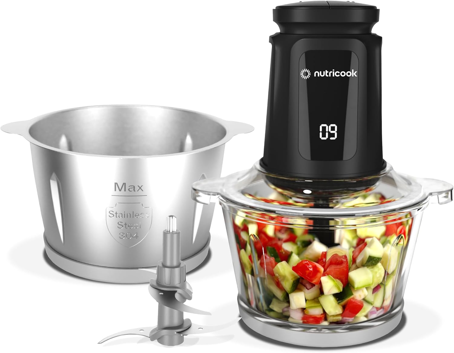 سعر ومواصفات كبة شوبي من نوتريكوك XXLNC-CH2000 (B0DN1WL2NW) على Amazon EG