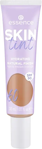 سعر ومواصفات كريم أساس سكين تينت من ايسنس - لون بيج (Shade 60) (B0D3QVXJH2) على Amazon EG
